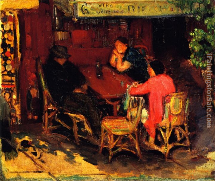 Joseph Kleitsch Paris Cafe